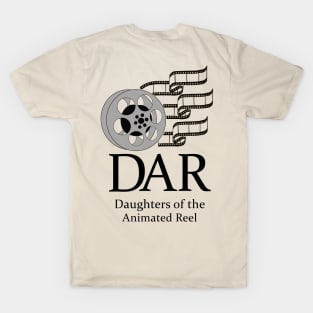 Daughters of the Animated Reel Front/Back T-Shirt